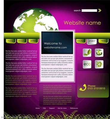 網頁模板設計與網站整體構建 從框架到靈魂的藝術